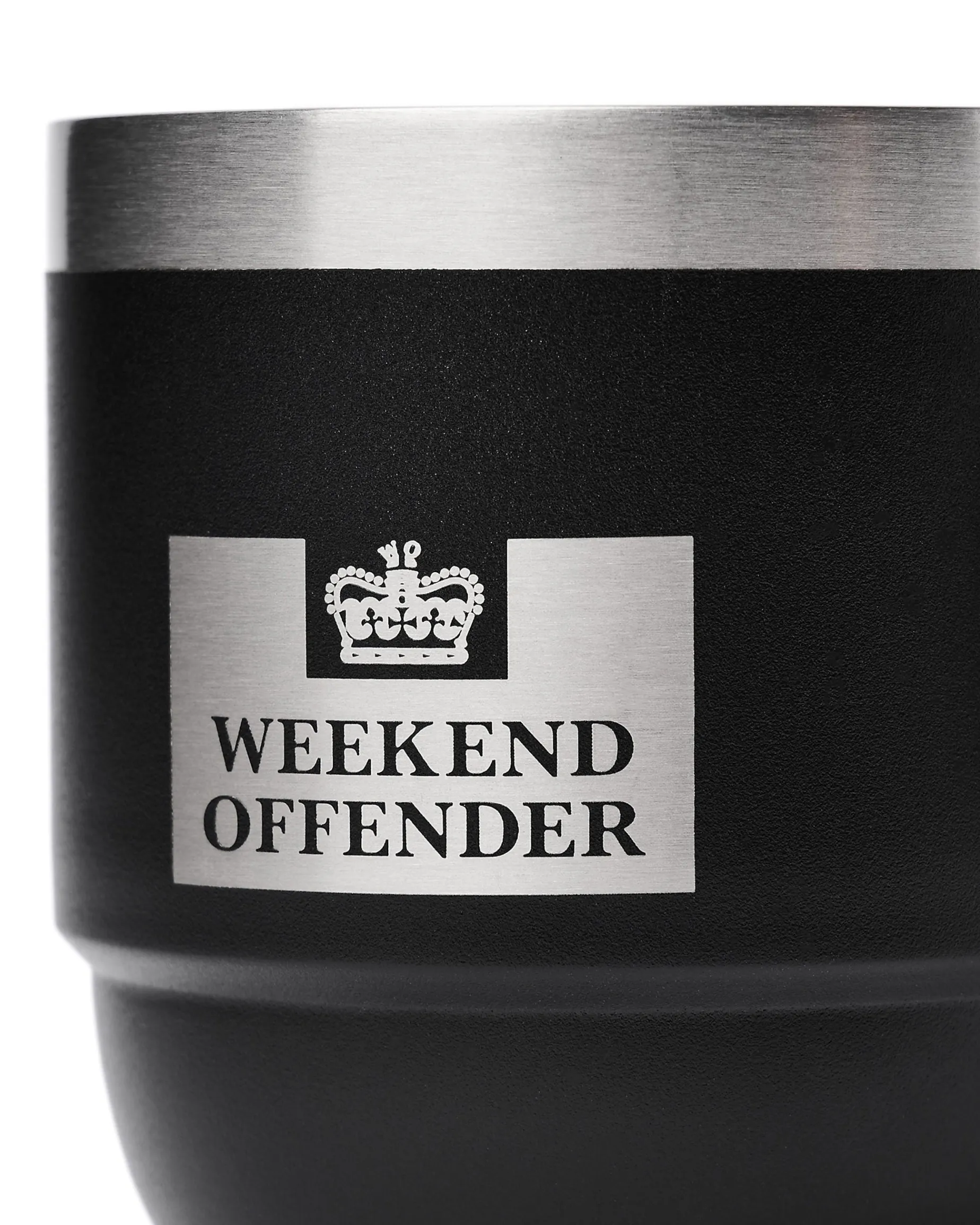 Outdoor Stackable Mug Black