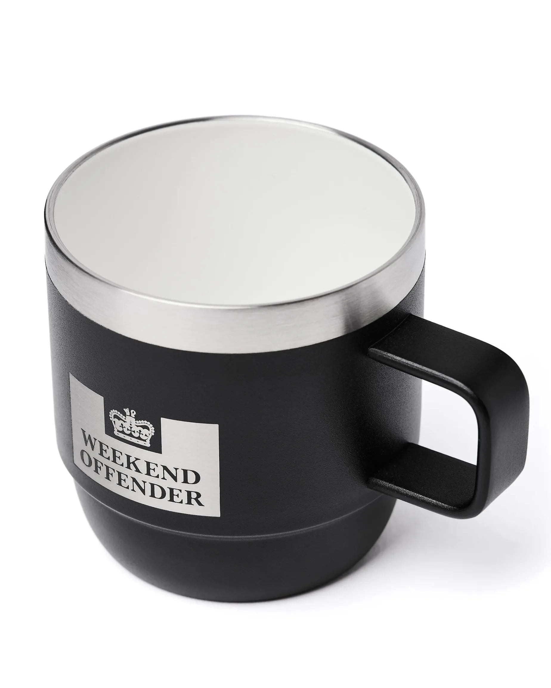 Outdoor Stackable Mug Black