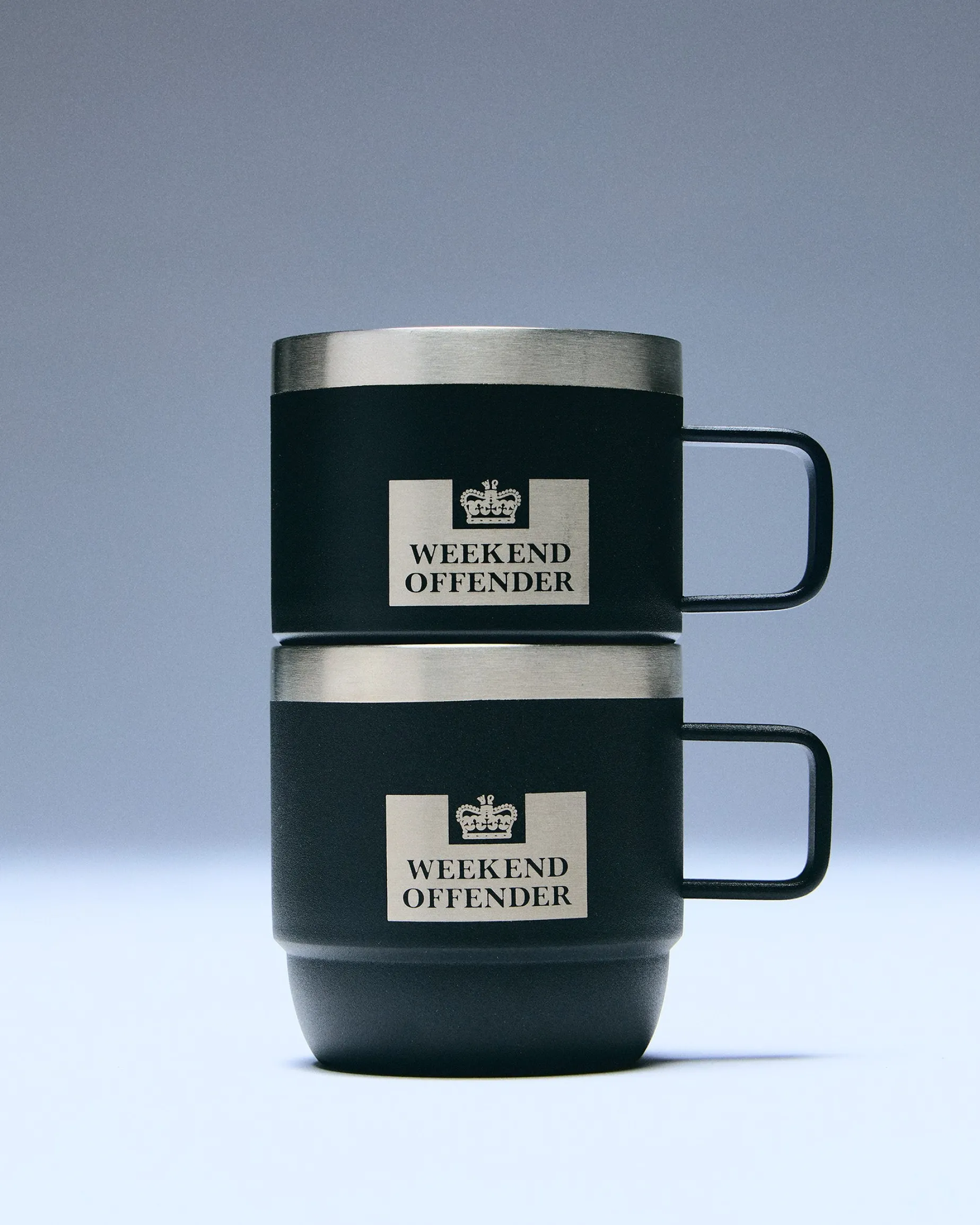 Outdoor Stackable Mug Black