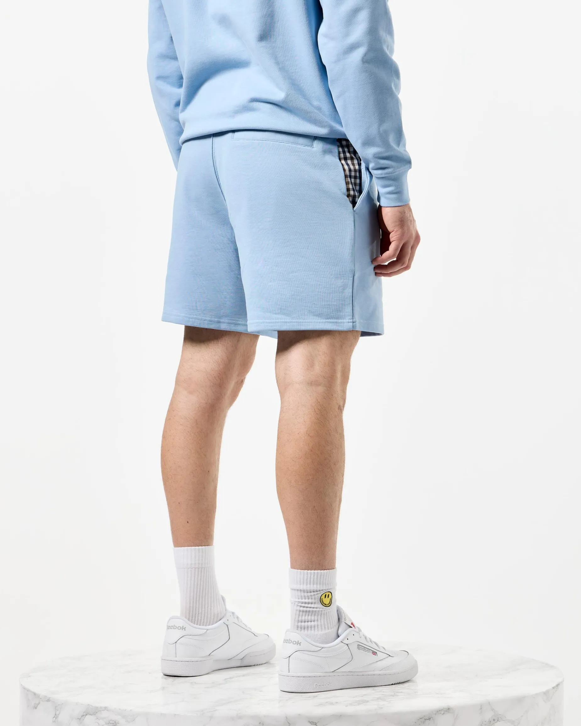 Pankow Shorts Sea Marine Blue/Mid House Check