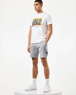 Pink Sands Jogger Shorts Smokey Grey