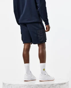 Pink Sands Jogger Shorts Navy