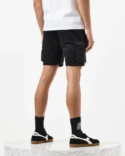 Pink Sands Jogger Shorts Black