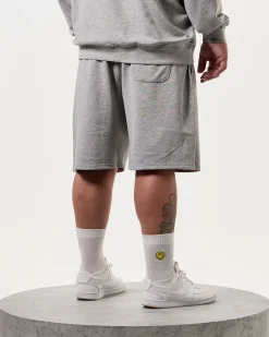 Plus Size - Action Classic Shorts Grey Marl