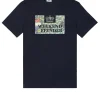Plus Size - Badman Graphic T-Shirt Navy
