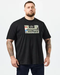 Plus Size - Badman Graphic T-Shirt Black