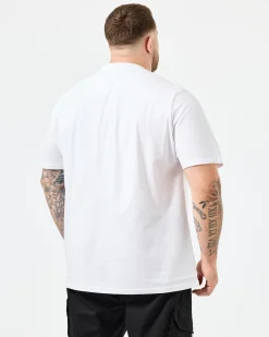 Plus Size - Badman Graphic T-Shirt White