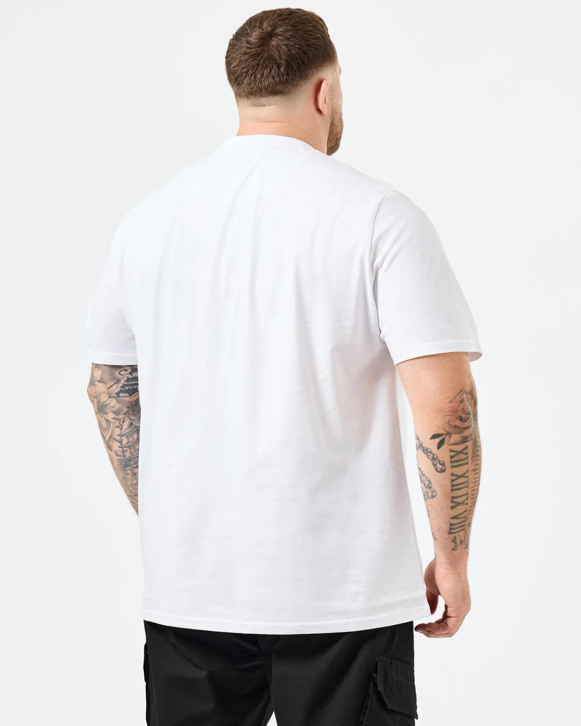 Plus Size - Badman Graphic T-Shirt White