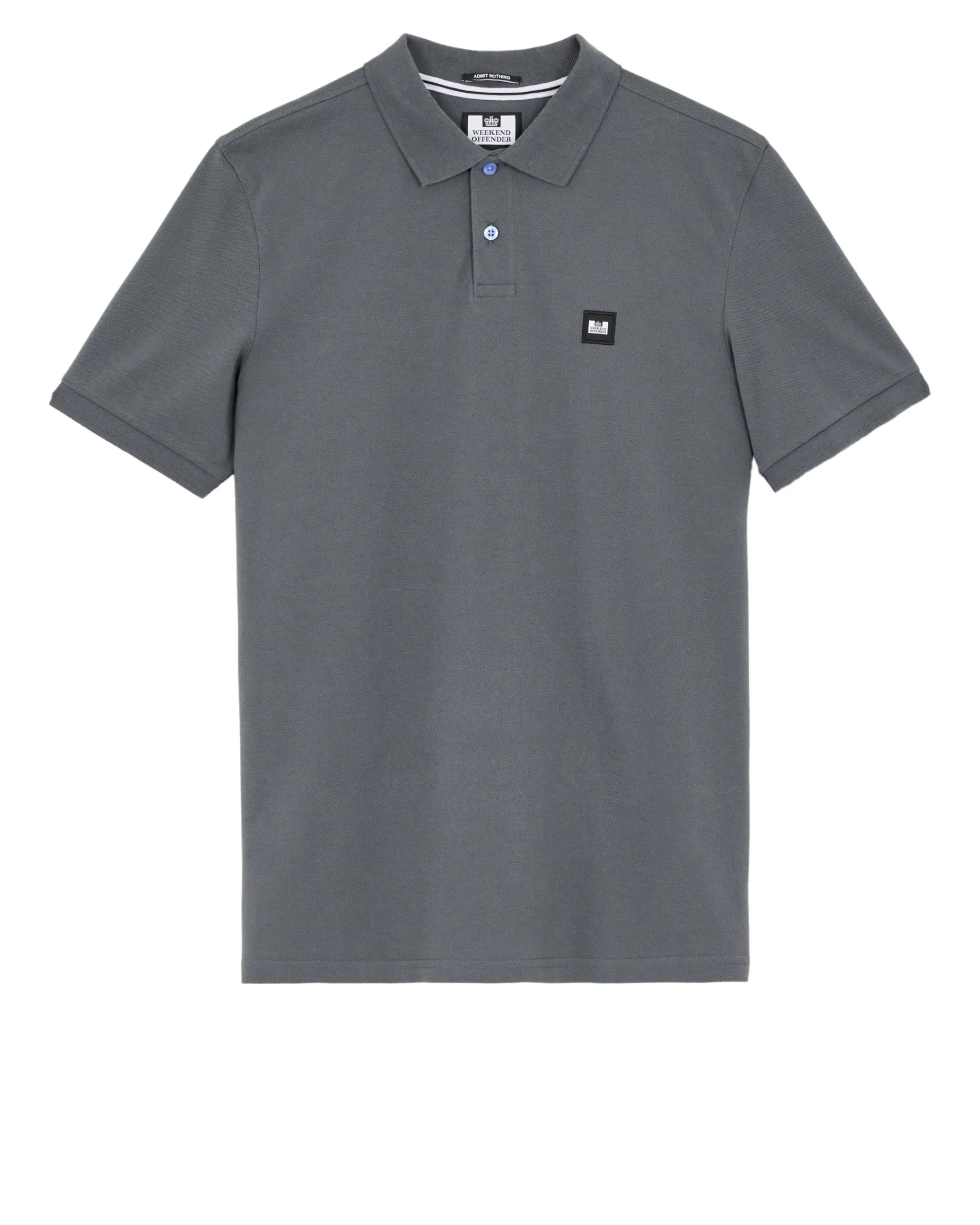 Plus Size - Caneiros Polo Shirt Zinc