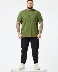 Plus Size - Caneiros Polo Shirt Sapling Green