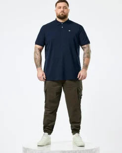 Plus Size - Caneiros Polo Shirt Navy