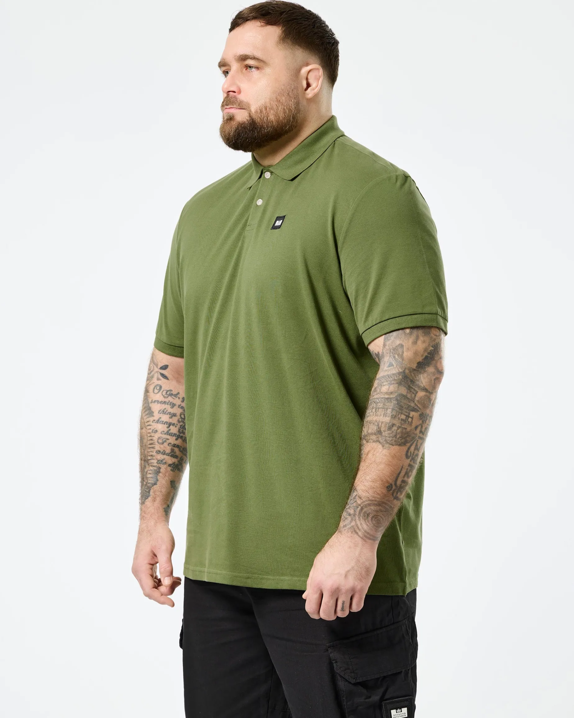 Plus Size - Caneiros Polo Shirt Sapling Green