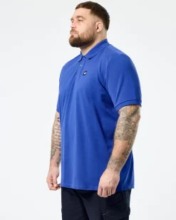 Plus Size - Caneiros Polo Shirt Bluebell