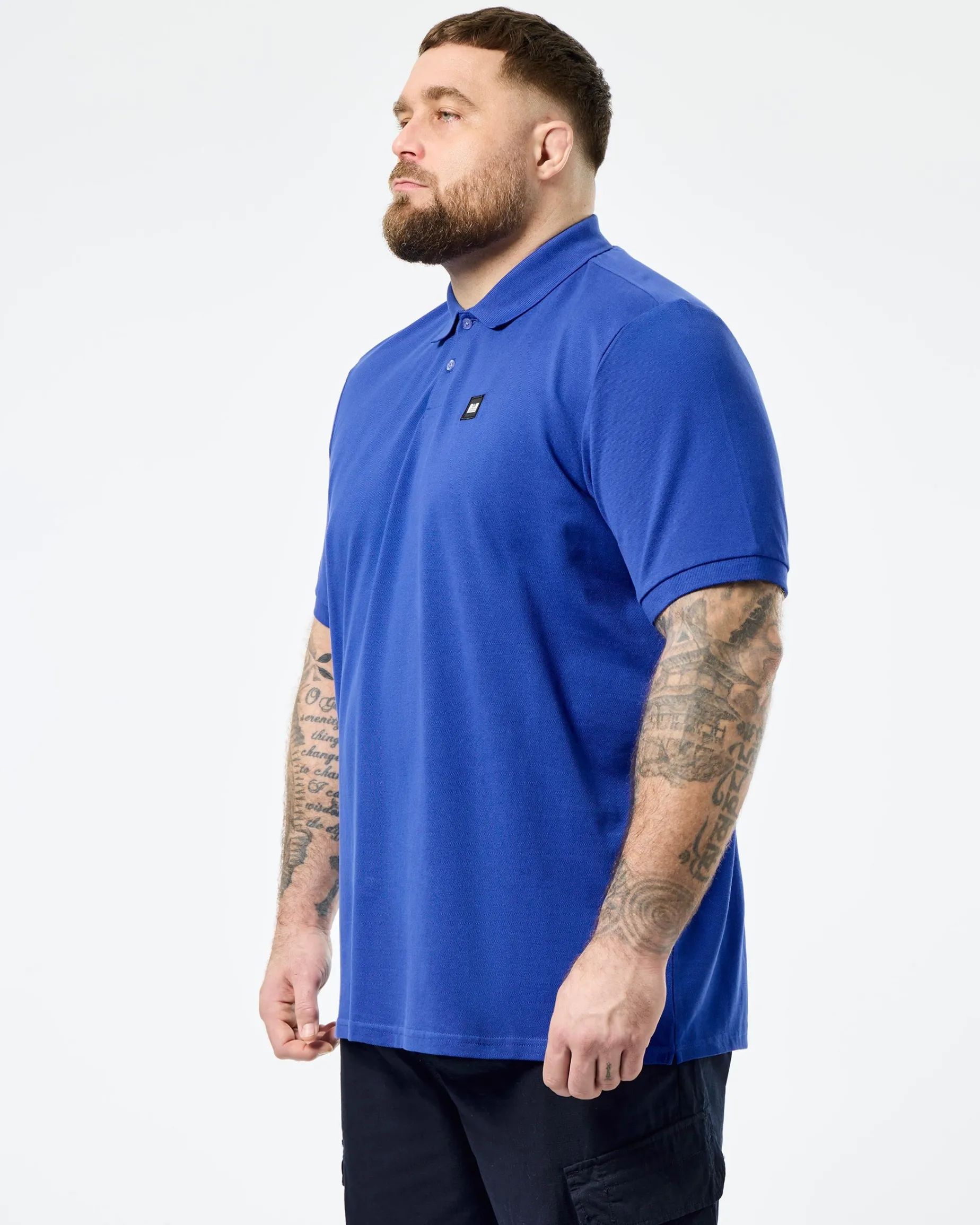 Plus Size - Caneiros Polo Shirt Bluebell