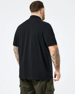 Plus Size - Caneiros Polo Shirt Black