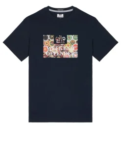 Plus Size - Caps Graphic T-Shirt Navy