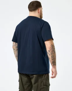 Plus Size - Caps Graphic T-Shirt Navy