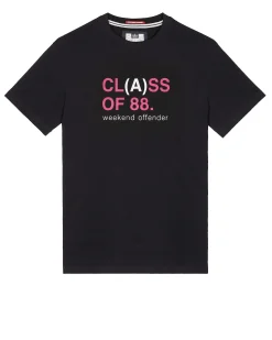 Plus Size - Class A Graphic T-Shirt Black