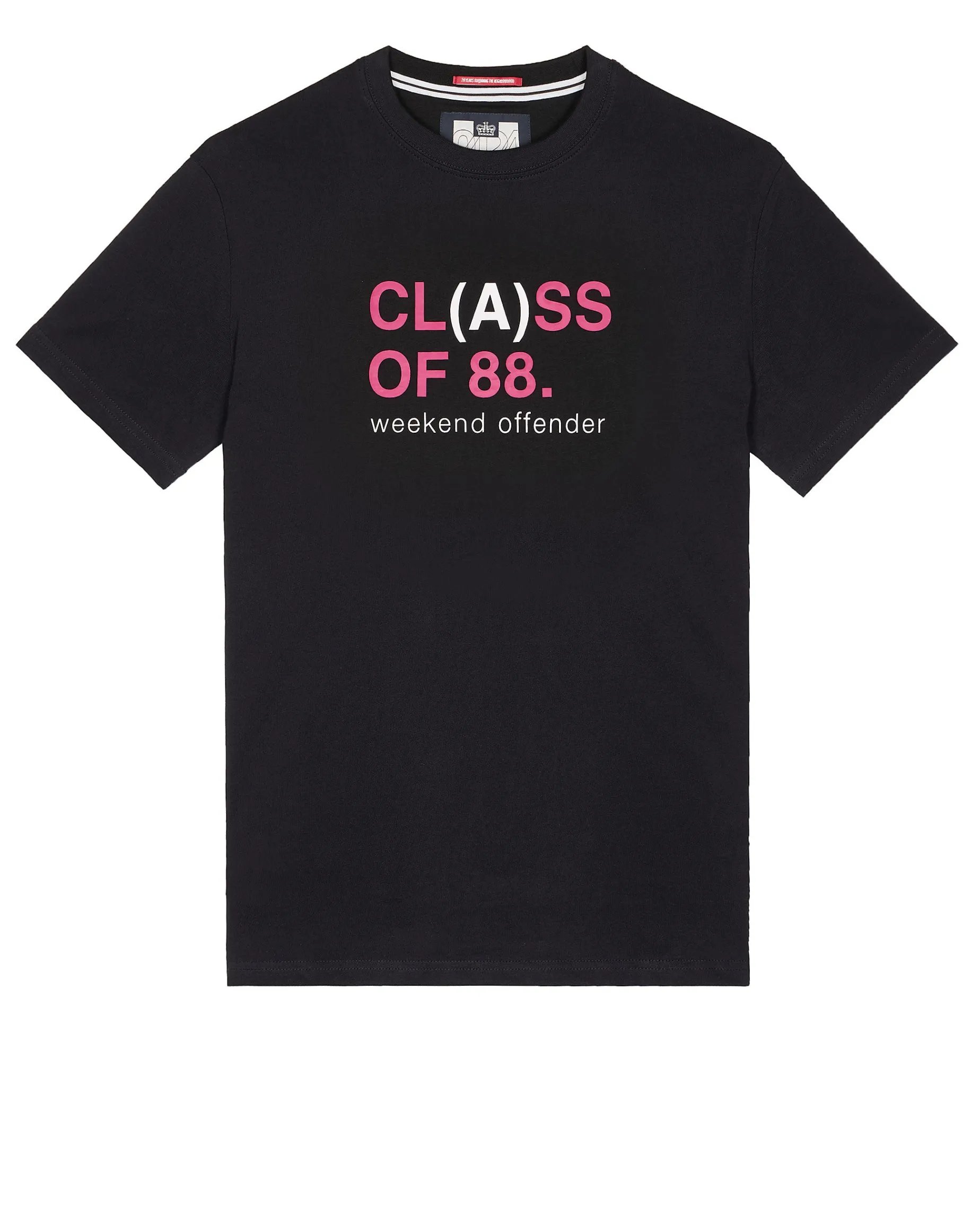 Plus Size - Class A Graphic T-Shirt Black