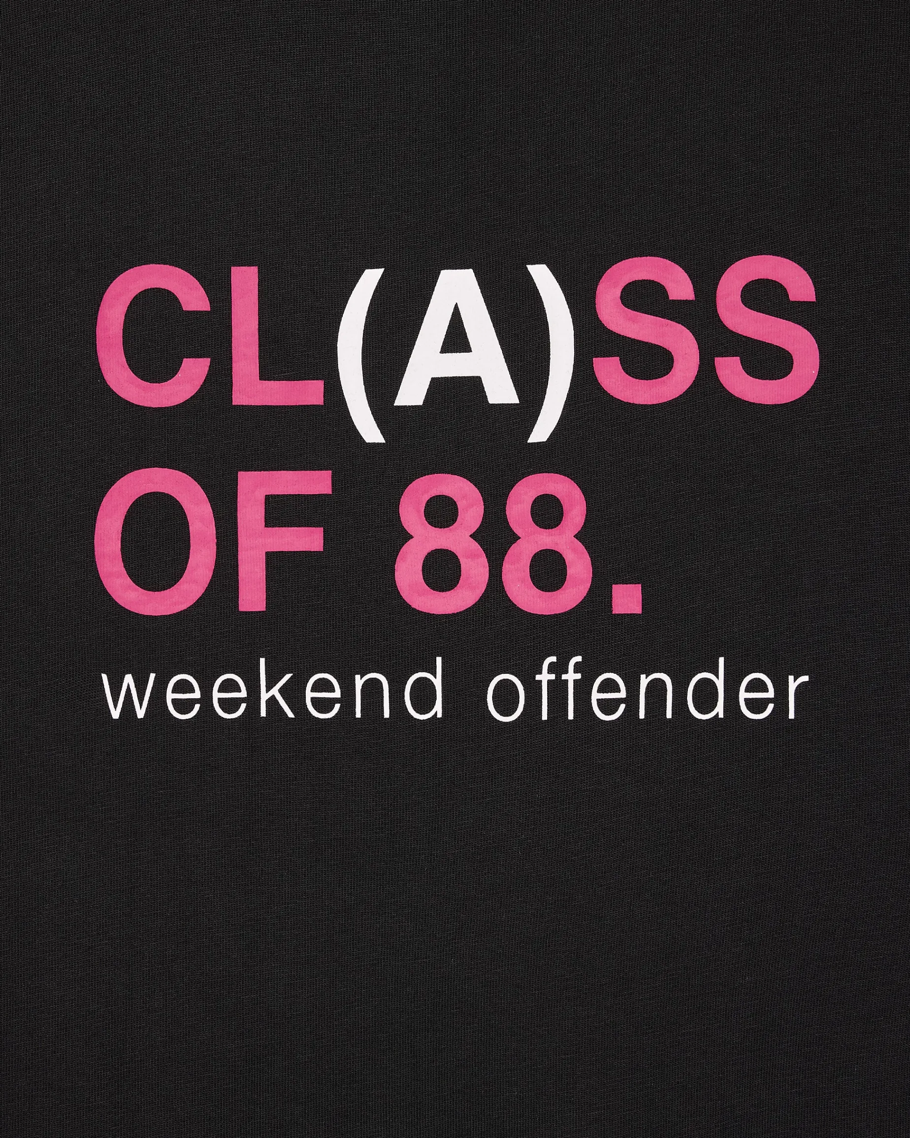 Plus Size - Class A Graphic T-Shirt Black