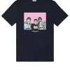 Plus Size - Diego Graphic T-Shirt Navy