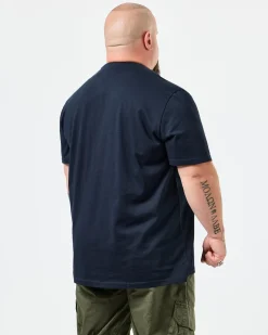 Plus Size - Diego Graphic T-Shirt Navy
