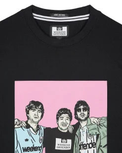 Plus Size - Diego Graphic T-Shirt Black