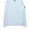 Plus Size - F Bomb Sweatshirt Ocean Wave Blue