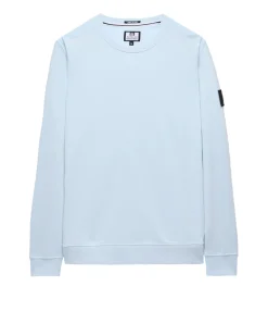 Plus Size - F Bomb Sweatshirt Ocean Wave Blue