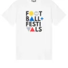 Plus Size - Football + Festivals Graphic T-Shirt White