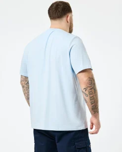 Plus Size - Hallelujah Graphic T-Shirt Ocean Wave Blue