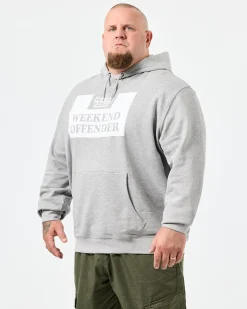 Plus Size - HM Service Classic Hoodie Grey Marl