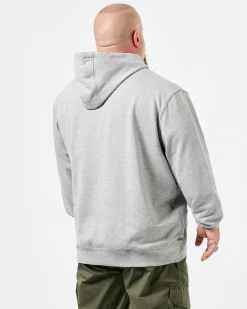 Plus Size - HM Service Classic Hoodie Grey Marl