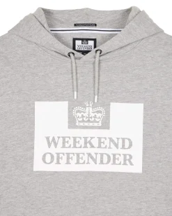 Plus Size - HM Service Classic Hoodie Grey Marl