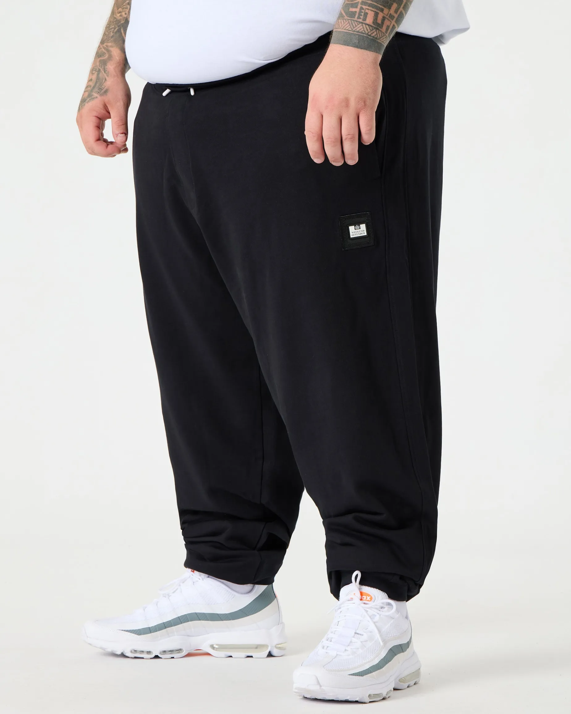 Plus Size - Jakarta Jogger Pants Black