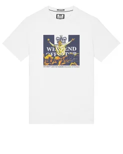 Plus Size - Leo Gregory Graphic T-Shirt White