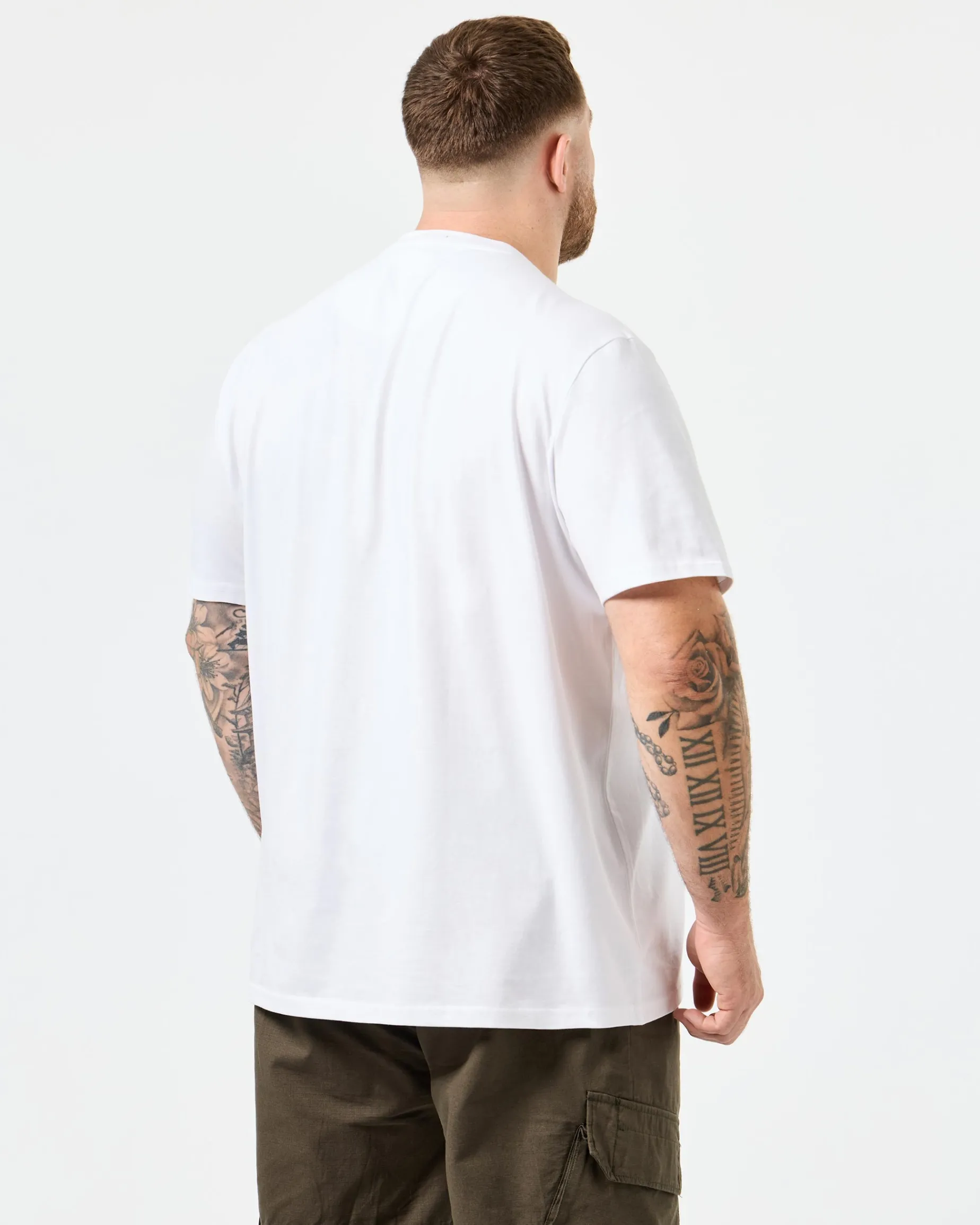 Plus Size - Leo Gregory Graphic T-Shirt White