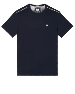 Plus Size - Manuel T-Shirt Navy/Mid House Check