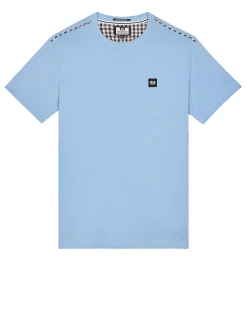 Plus Size - Manuel T-Shirt Sea Marine Blue/Mid House Check