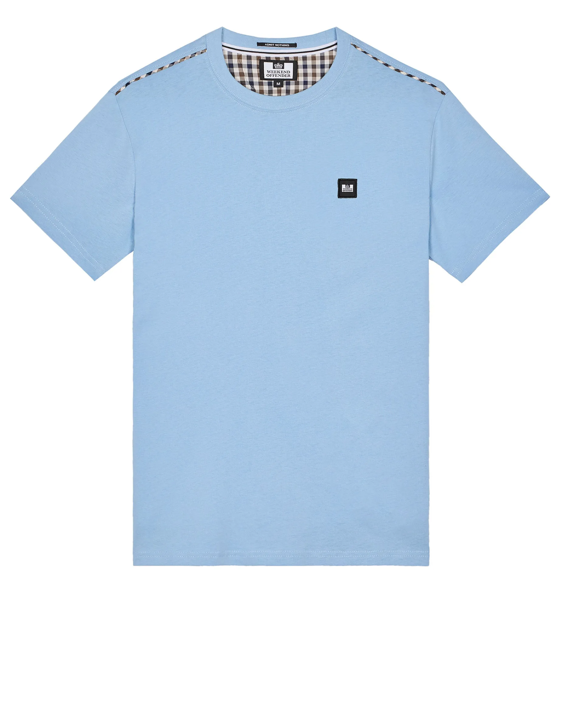 Plus Size - Manuel T-Shirt Sea Marine Blue/Mid House Check