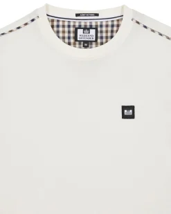 Plus Size - Manuel T-Shirt Ghost/Mid House Check