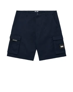 Plus Size - Mascia Cargo Shorts Navy