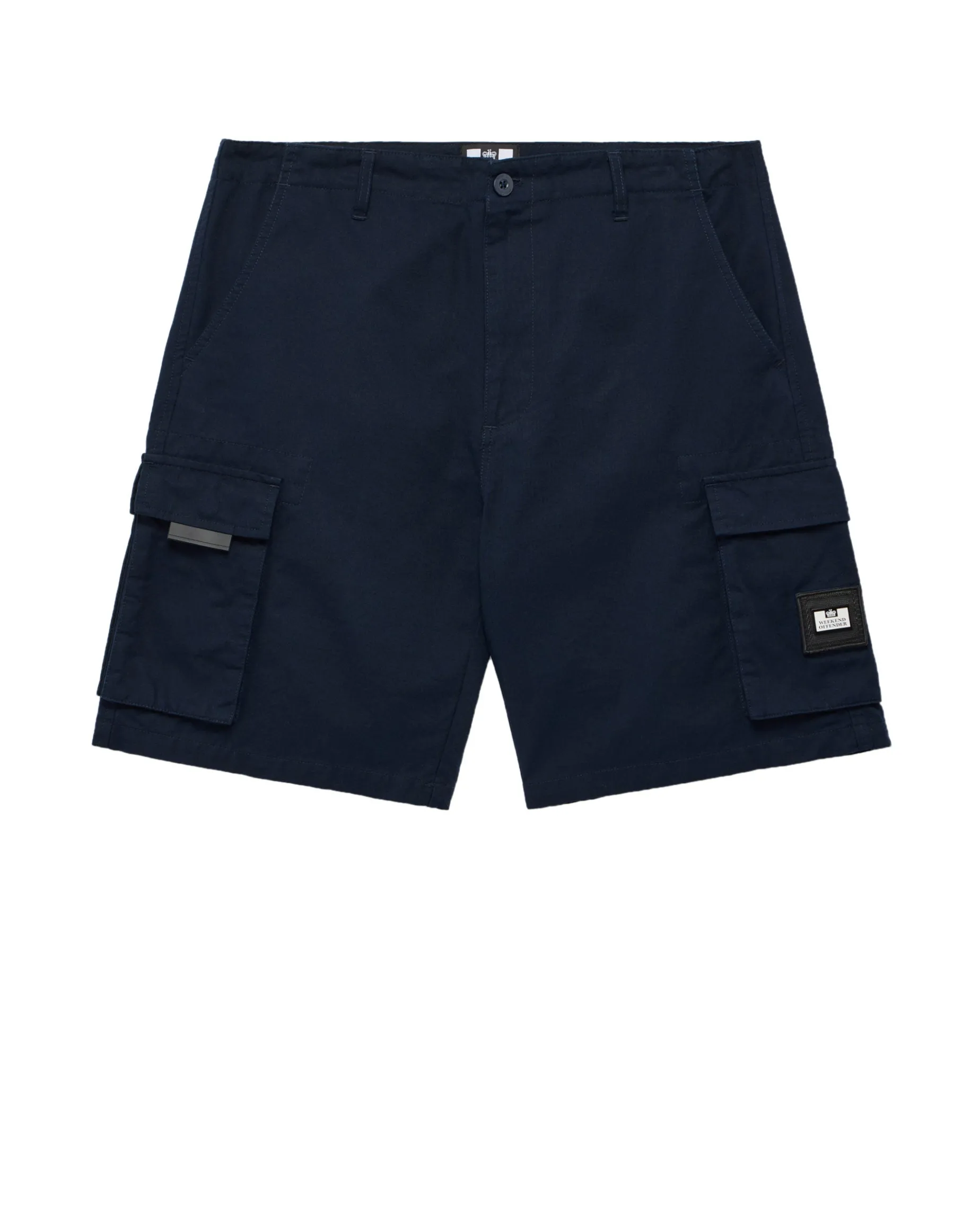 Plus Size - Mascia Cargo Shorts Navy