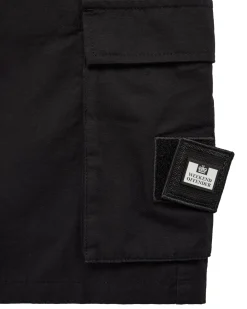 Plus Size - Mascia Cargo Shorts Black