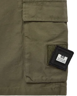 Plus Size - Mascia Cargo Shorts Castle Green