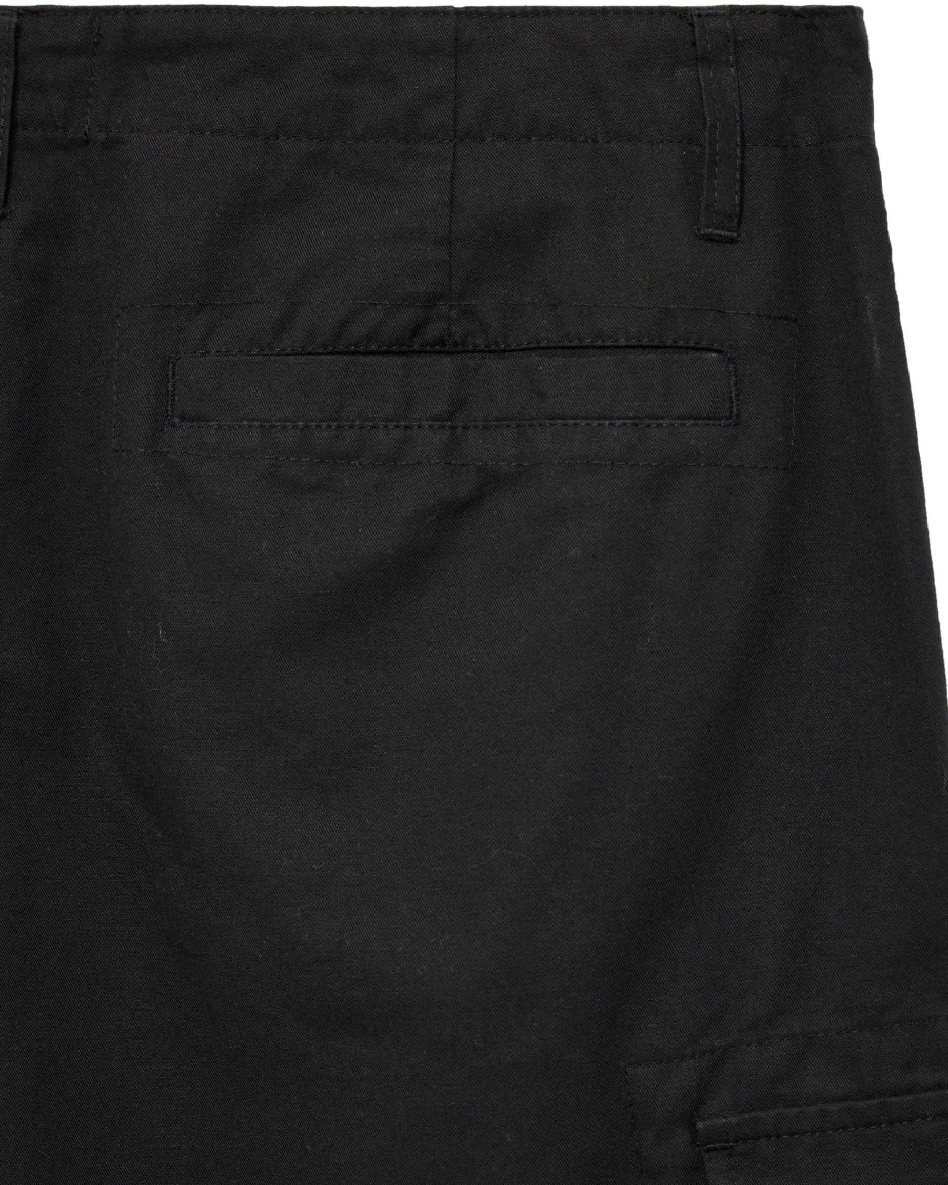 Plus Size - Mascia Cargo Shorts Black