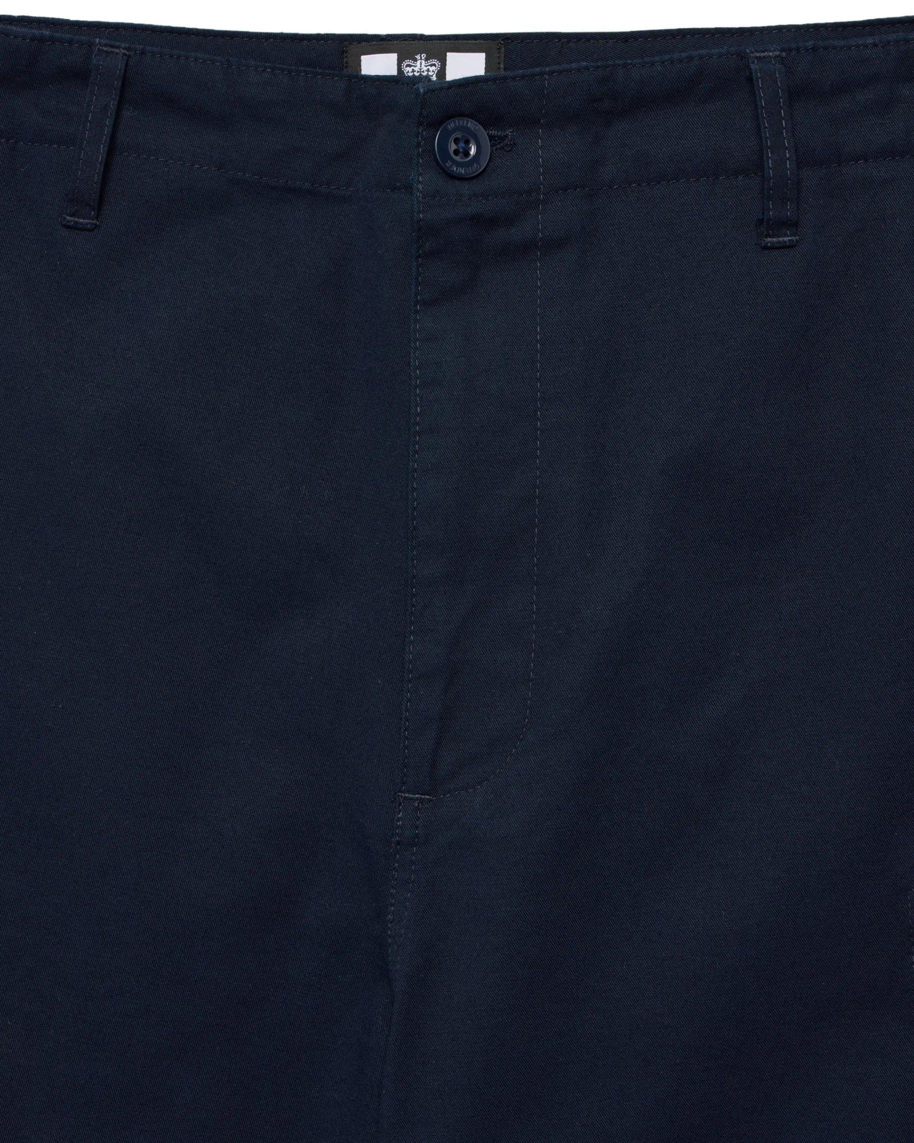 Plus Size - Mascia Cargo Shorts Navy