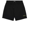 Plus Size - Mytros Shorts Black/Peridot Green