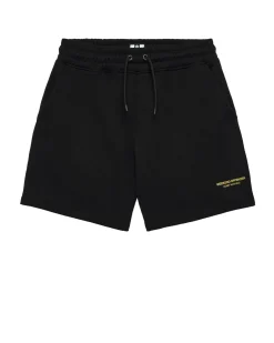 Plus Size - Mytros Shorts Black/Peridot Green
