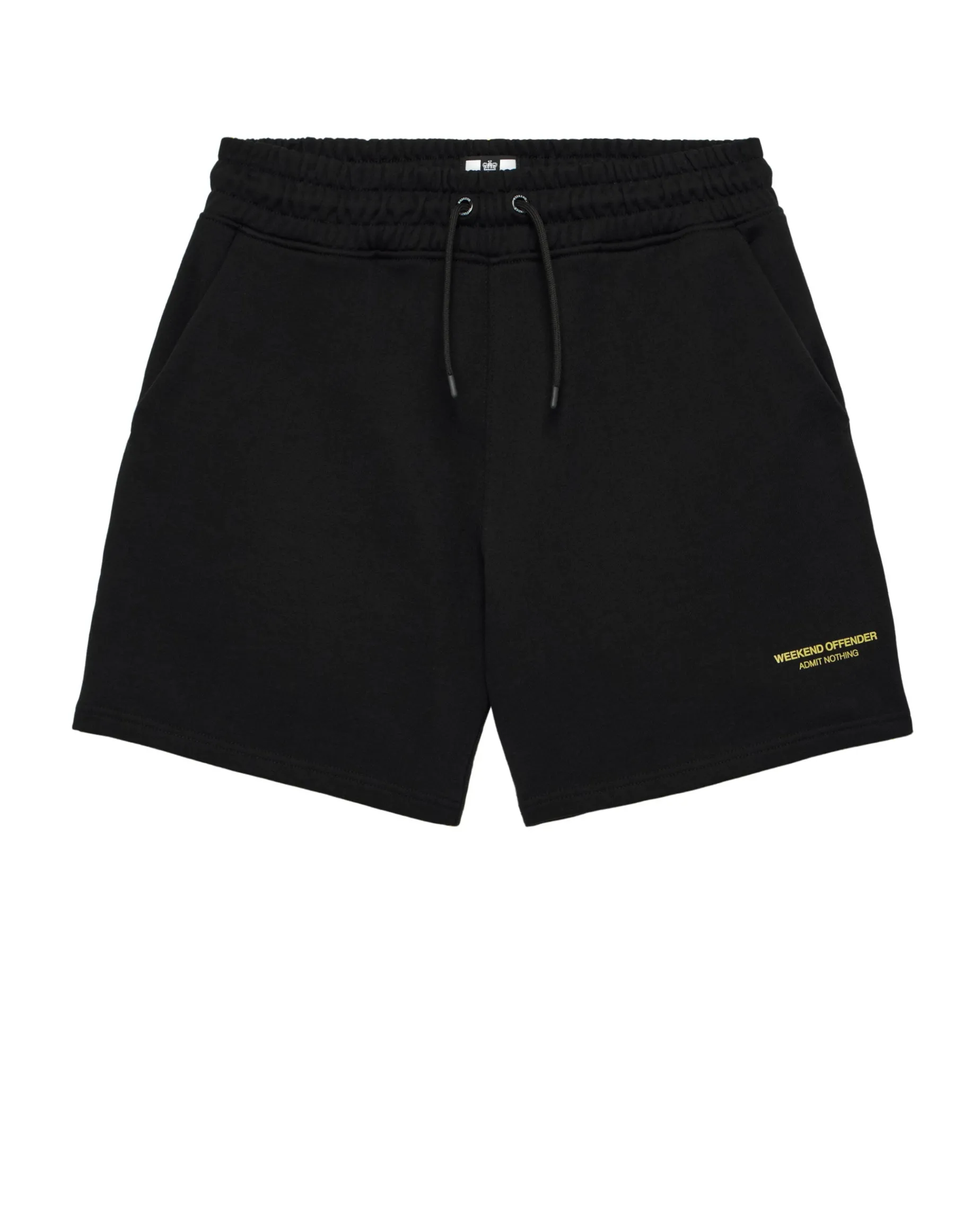 Plus Size - Mytros Shorts Black/Peridot Green